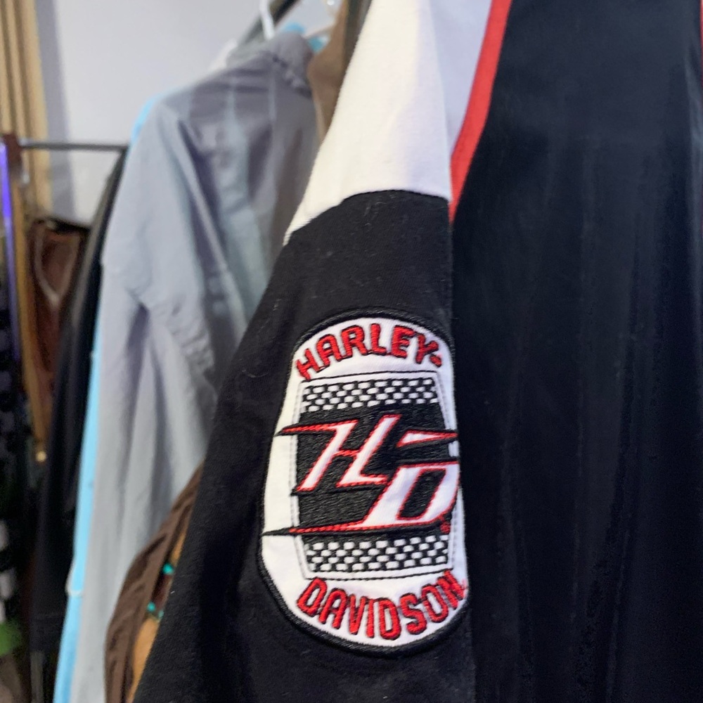 Harley-Davidson Black Cotton Blend Shirt - Picture 4 of 5